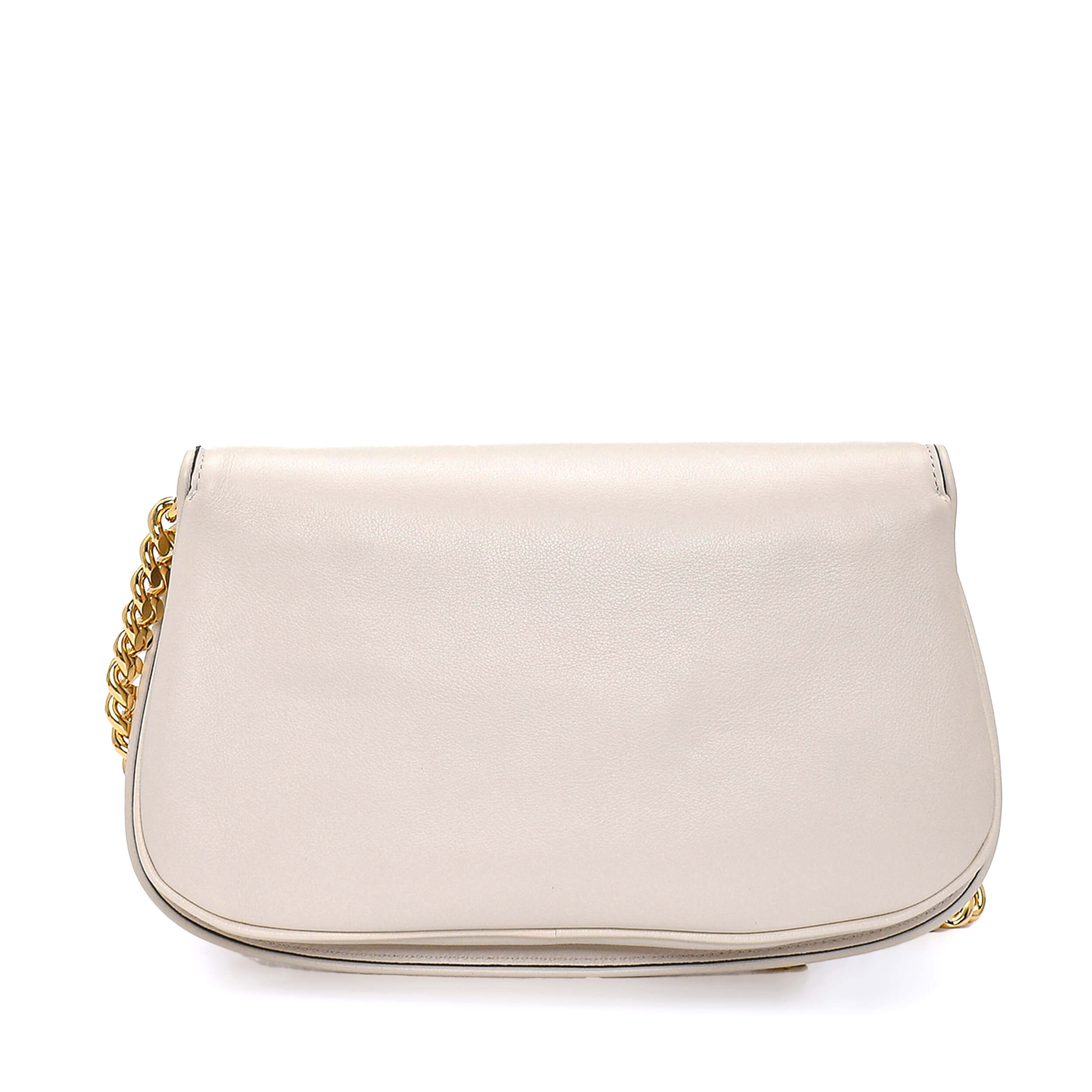 Gucci - White Smooth Leather Blondie Bag II